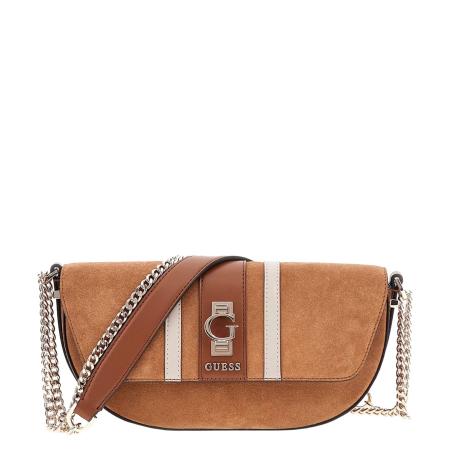 Guess Erenia Convertible Xbody Flap cognac multi