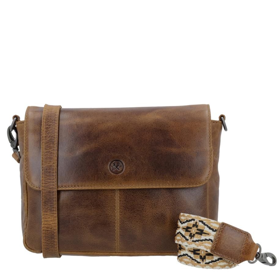 Hide & Stitches Next Navajo Shoulderbag brown Bruin