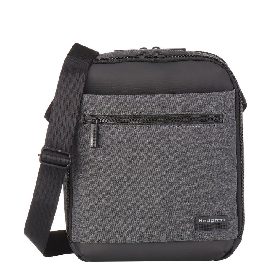 Hedgren Schoudertas Next grijs gemêleerd / zwart Grijs