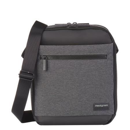 Hedgren Schoudertas Next grijs gemêleerd / zwart