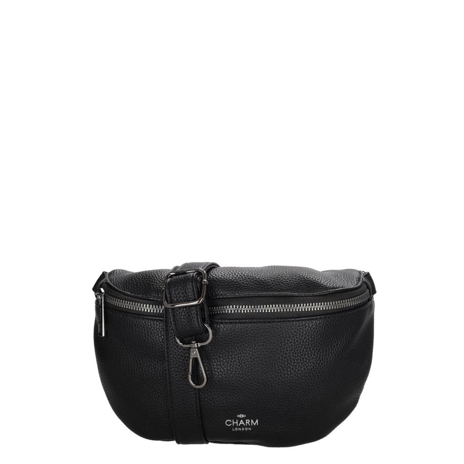 Charm London Pentonville Hipbag black Zwart