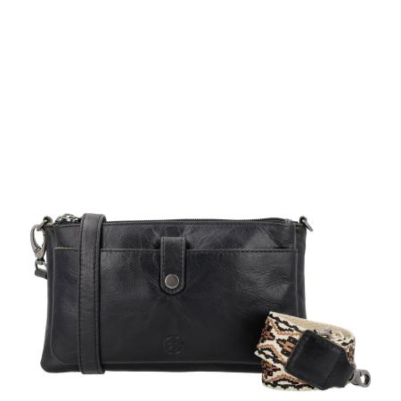 Hide & Stitches Next Navajo Shoulderbag black