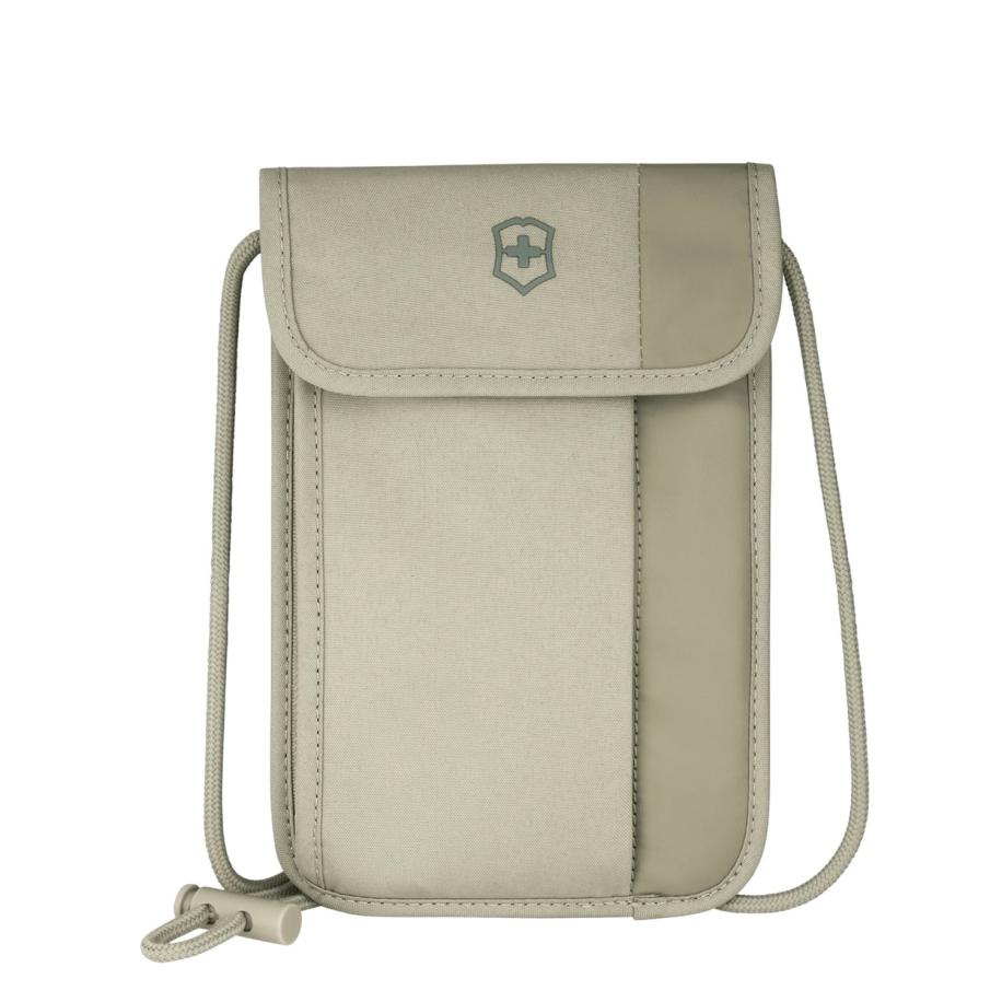 Victorinox Travel Essentials Security Neck Pouch sand beige Bruin