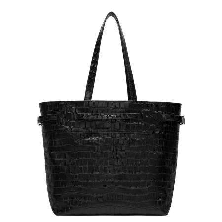 Liebeskind Lora Croco Tote L black