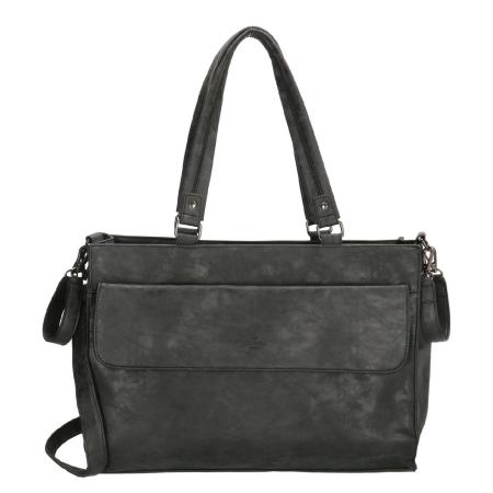 Charm London Bloomsbury Luiertas zwart