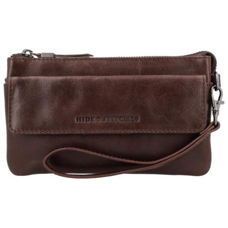 Hide & Stitches porto shoulder bag II-Dark Brown