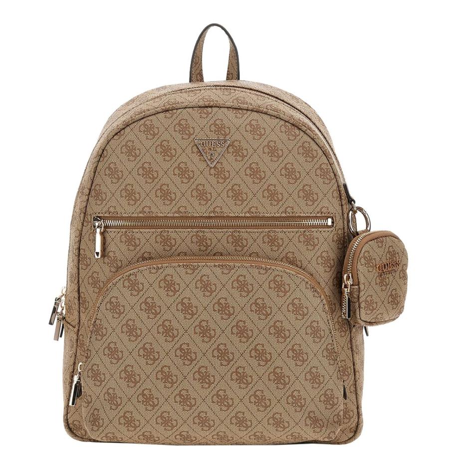 Guess Power Play Backpack Large brown Damestas Bruin