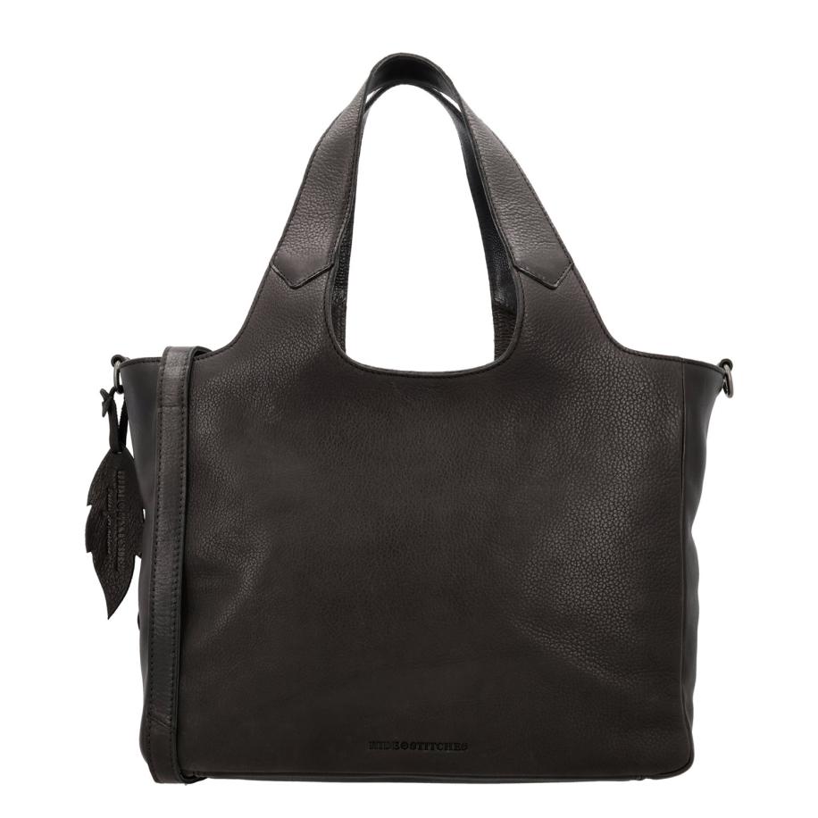 Hide & Stitches Earth Shopper black Zwart