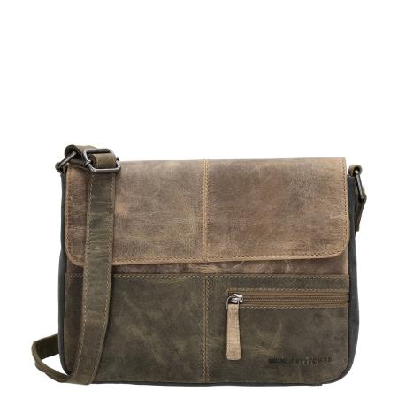 Hide & Stitches Himalaya Shoulderbag olivegreen