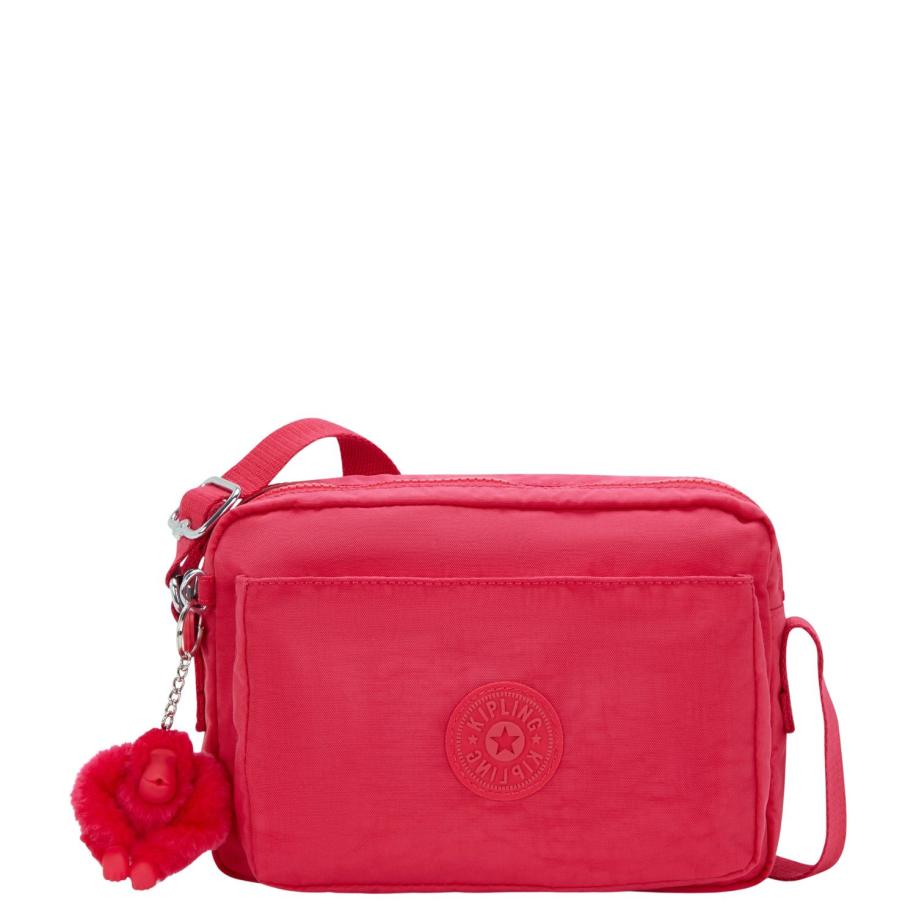 Kipling Abanu Medium Crossbody resort pink Roze