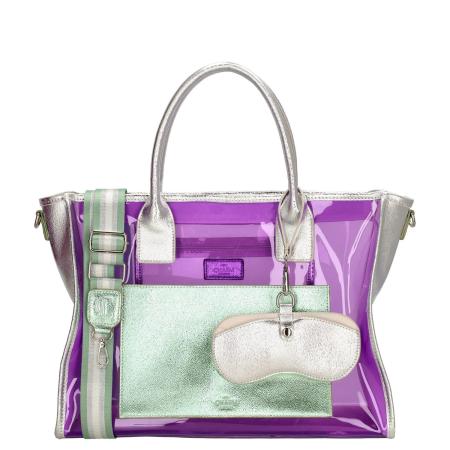 Charm London La Marina Shopper paars