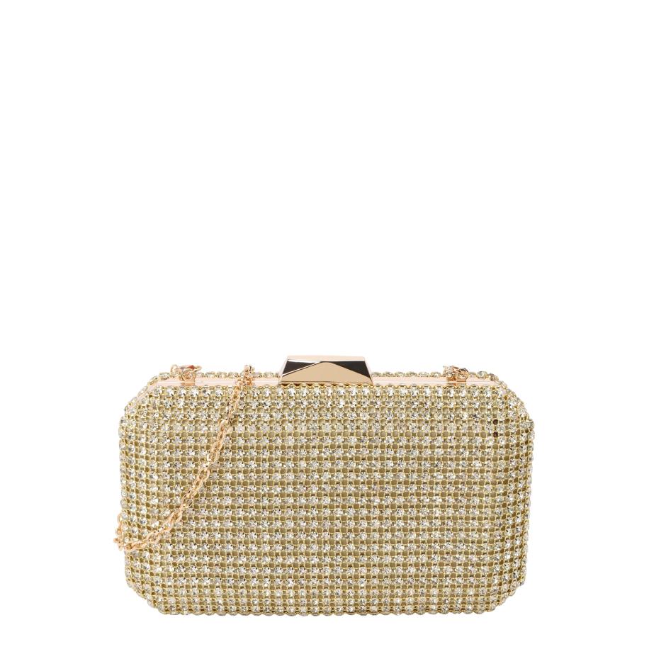 Mascara mascara Clutch goud -