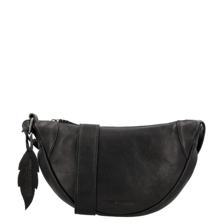 Hide & Stitches Earth Hipbag black Zwart