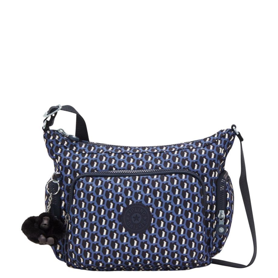 Kipling Gabb S Shoulderbag 3d k blue Blauw