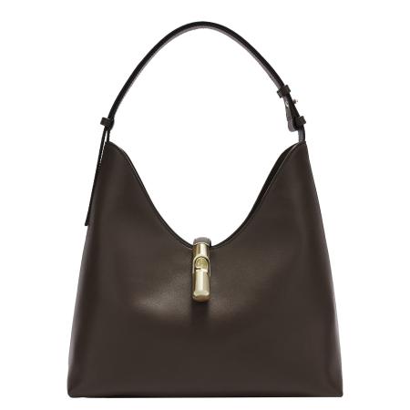 Furla Goccia Hobo M cioccolato