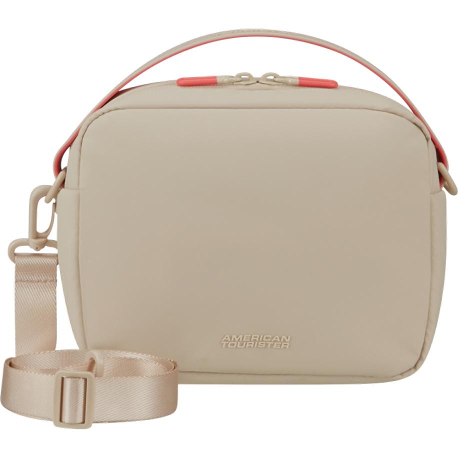 American Tourister Puffypop Pouch Beige Bruin