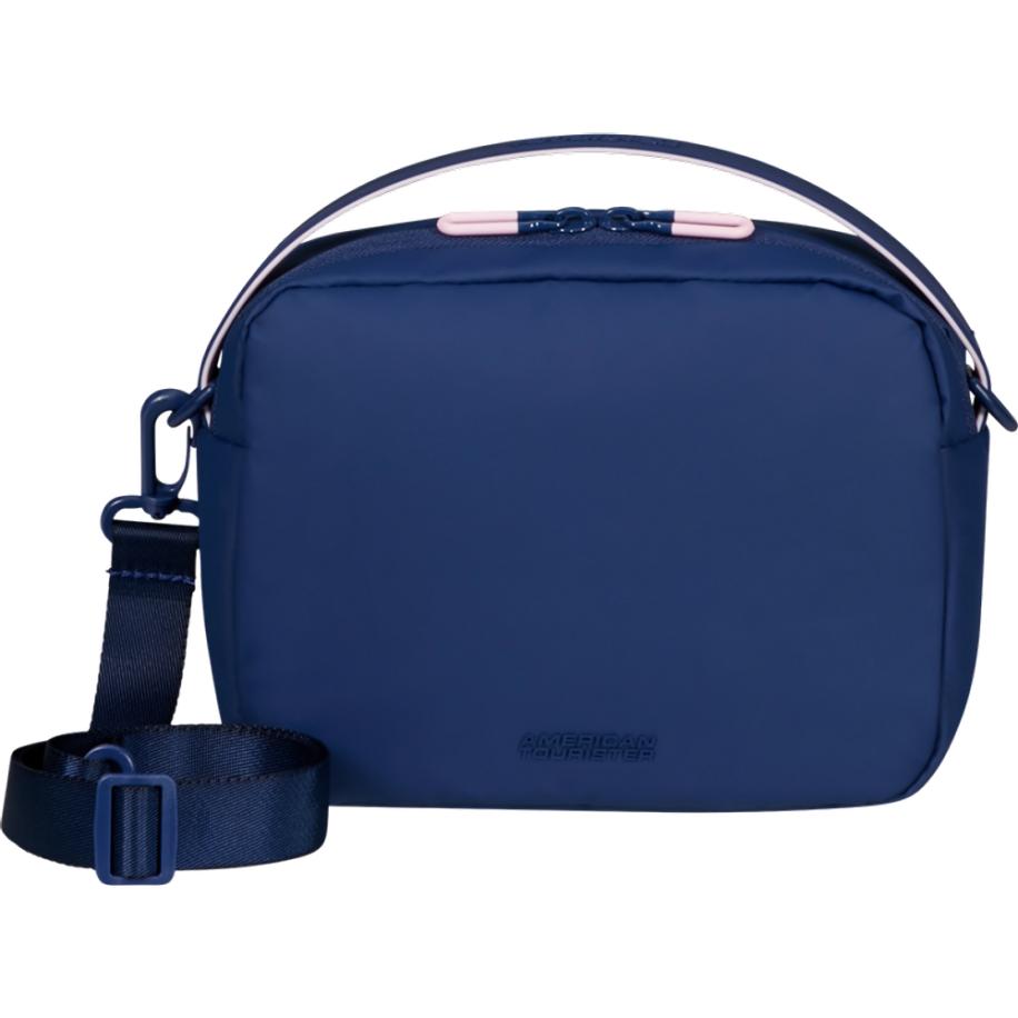 American Tourister Puffypop Pouch Navy Blauw