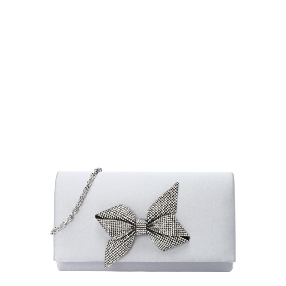 Mascara mascara Clutch zilver -