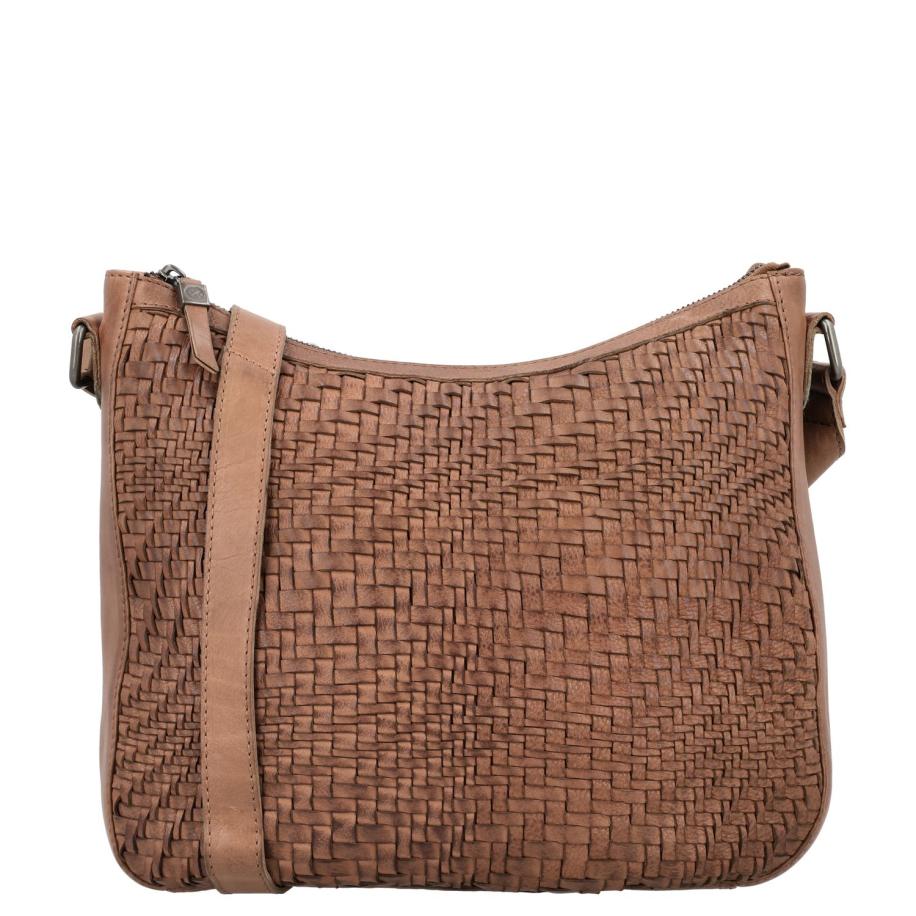 Hide & Stitches Inspired by illusion Shoulderbag brown Bruin