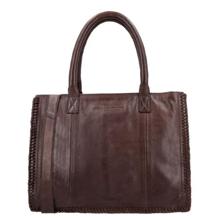 Hide & Stitches Inspired by Country Handbag dark brown