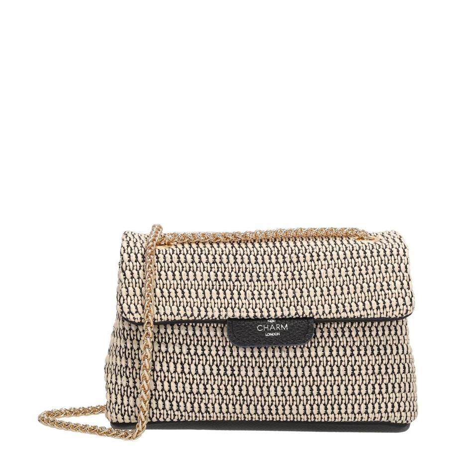 Charm London Elisa Shoulderbag black/beige Multicolor