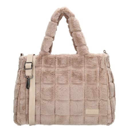 Zebra Trends Milou Handbag light taupe
