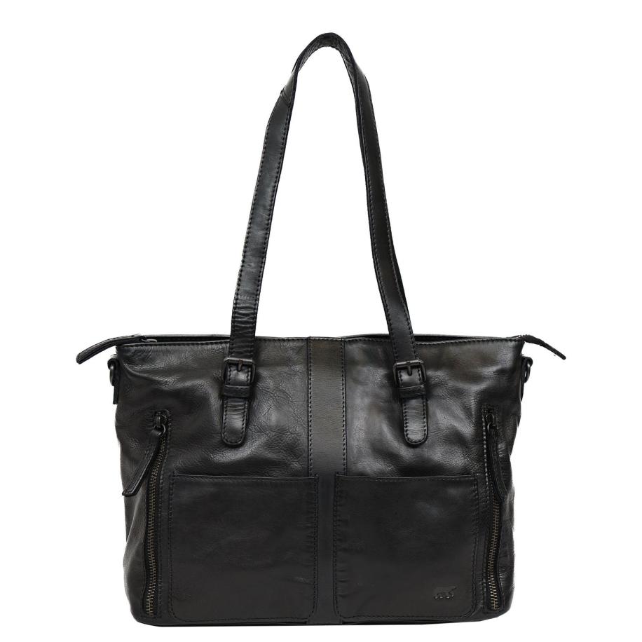 Bear Design Vlotta Shoulderbag black Zwart