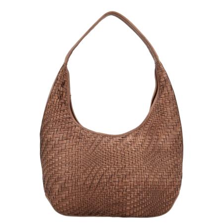 Hide & Stitches Inspired by illusion Shoulderbag brown