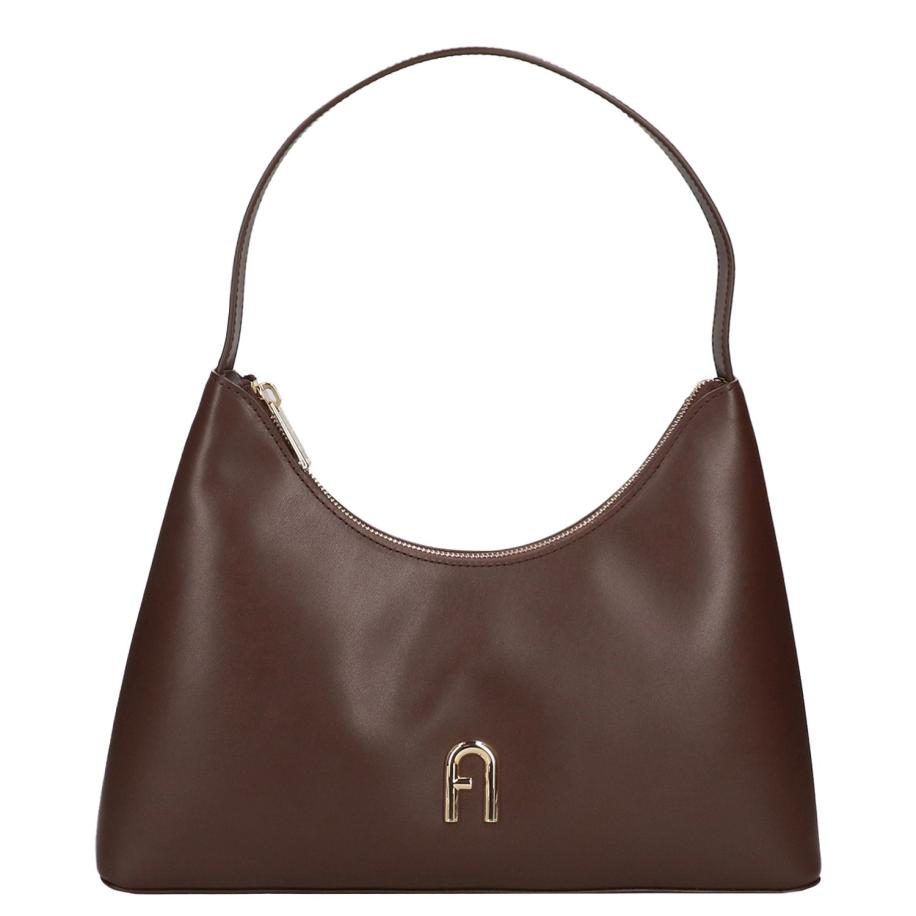 Furla Diamante Shoulderbag S espresso Bruin