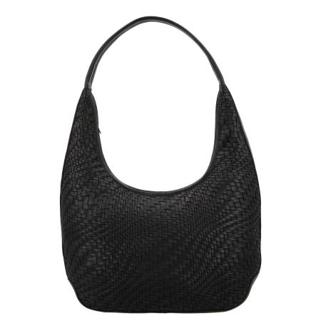 Hide & Stitches Inspired by illusion Shoulderbag black