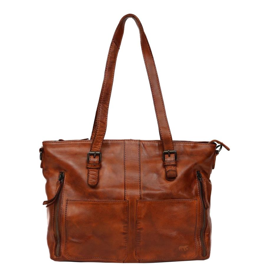 Bear Design Vlotta Shoulderbag cognac Bruin
