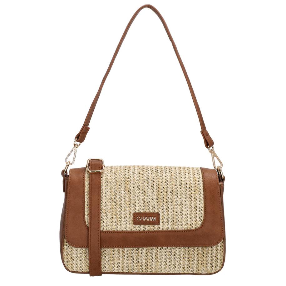 Charm London Hillingdon Shoulderbag beige Bruin