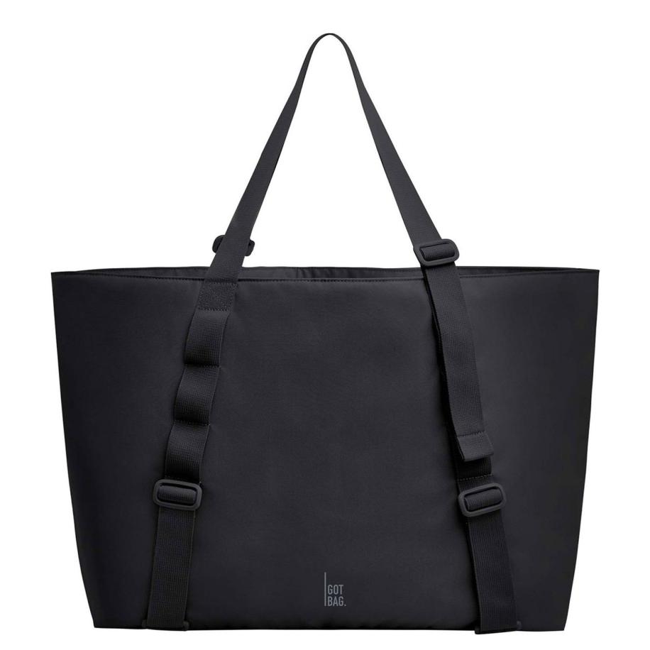 GOT BAG Tote Bag Large Monochrome black Zwart