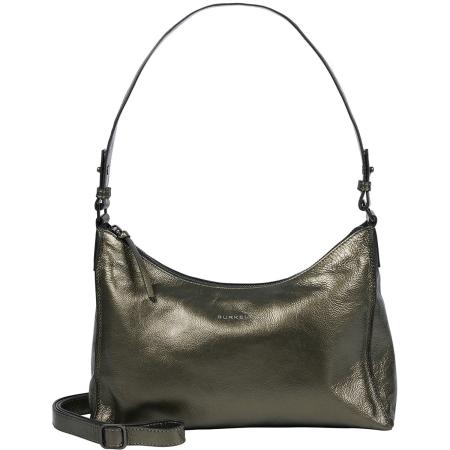 Burkely Creased Crystal Shoulderbag gun metal