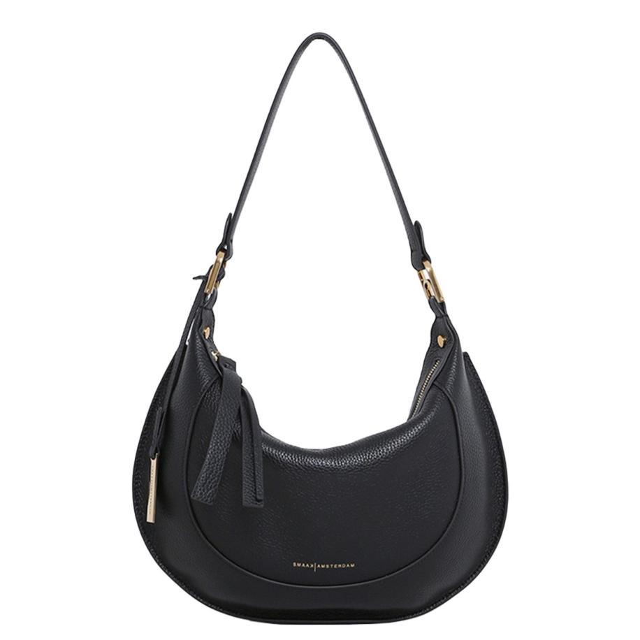 Smaak Amsterdam Marlon Crossbody black Zwart