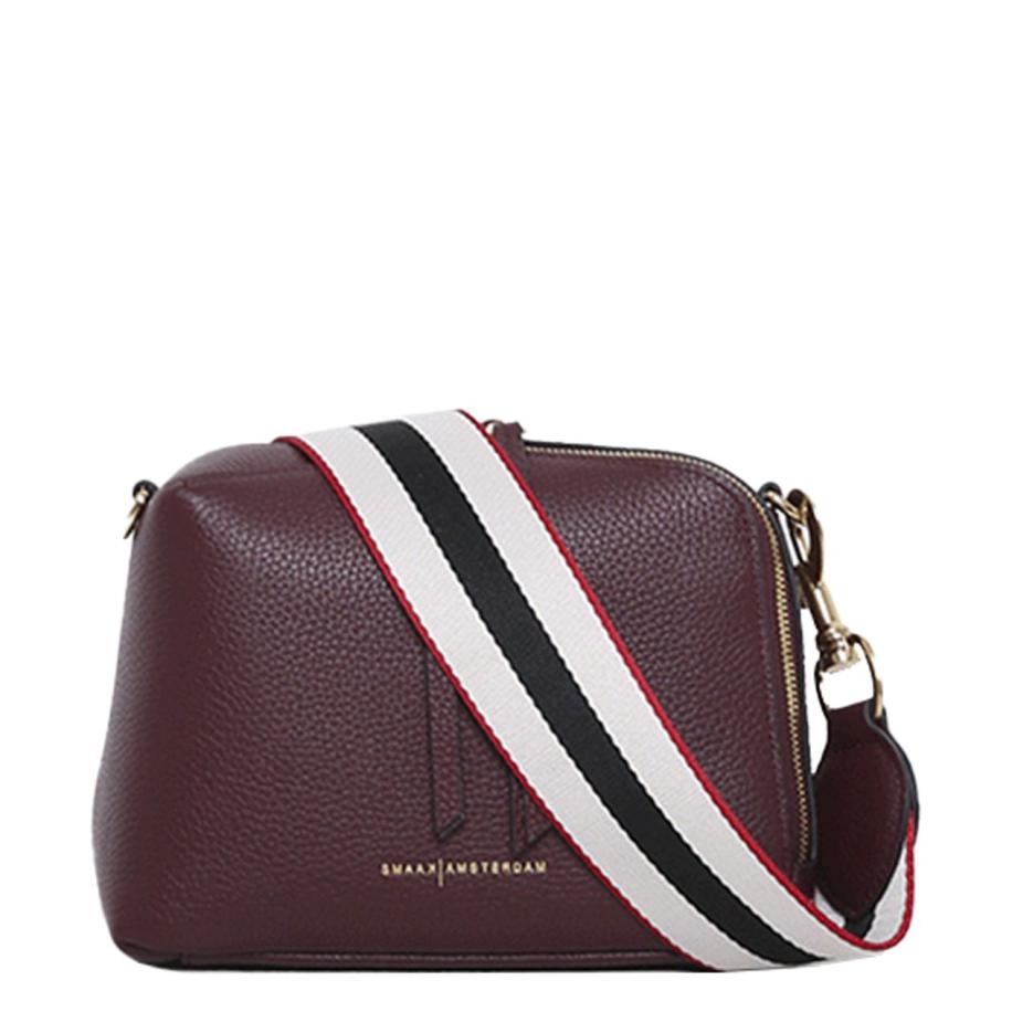 Smaak Amsterdam Blake Crossbody bordeaux Rood