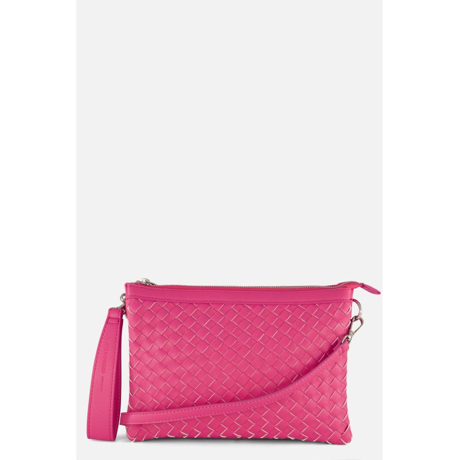 Ilse Jacobsen Crossbody Tas roze Imitatieleer Roze