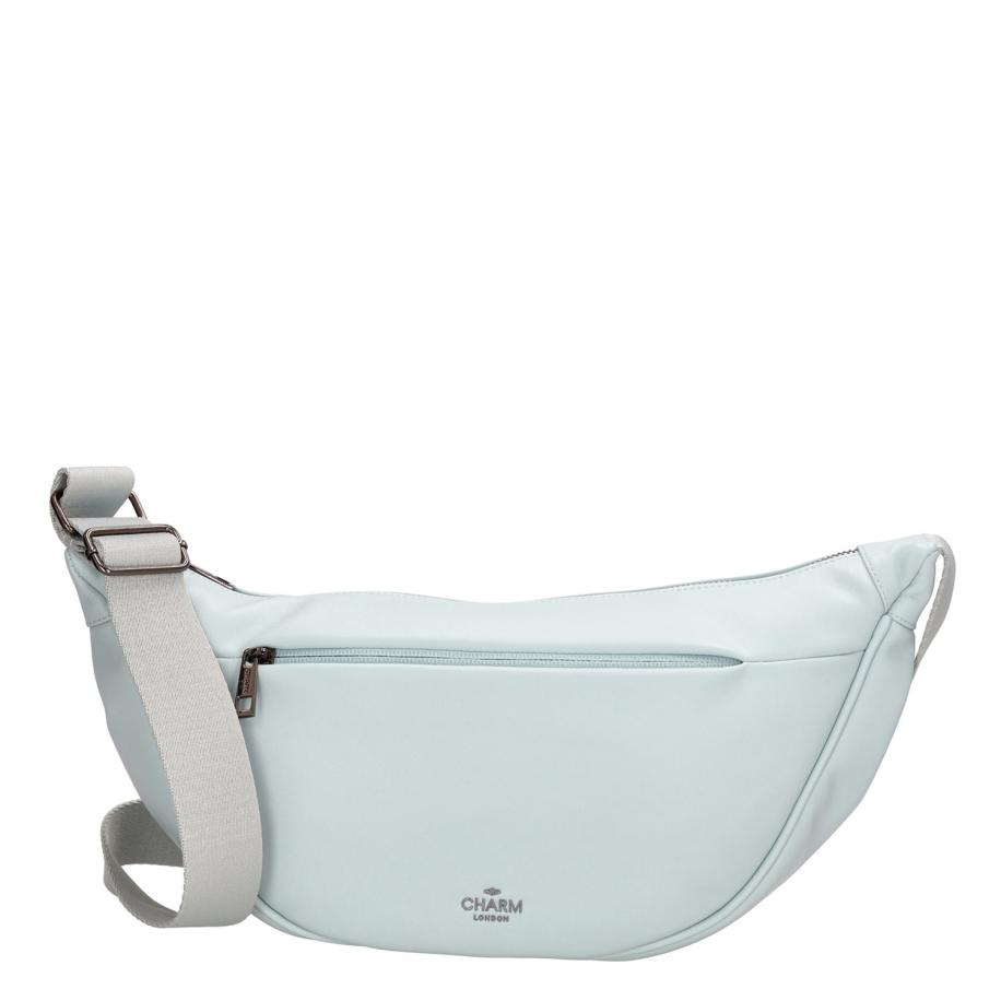 Charm London Lupin Shoulderbag lichtblauw Blauw