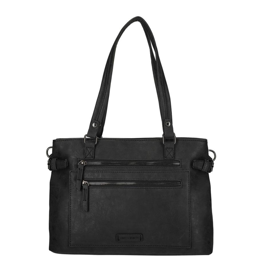 Enrico Benetti Handbag/Shoulderbag Nouméa black Zwart