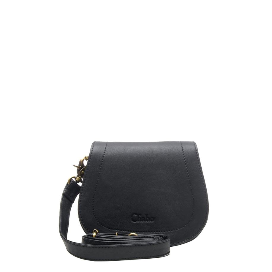 Chabo Susy Saddle Bag black Zwart