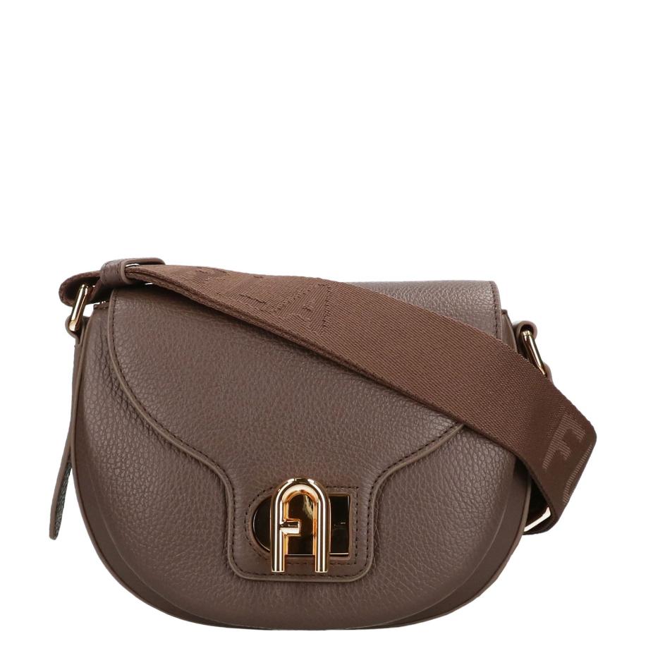 Furla Lotus Crossbody Mini ogano Bruin