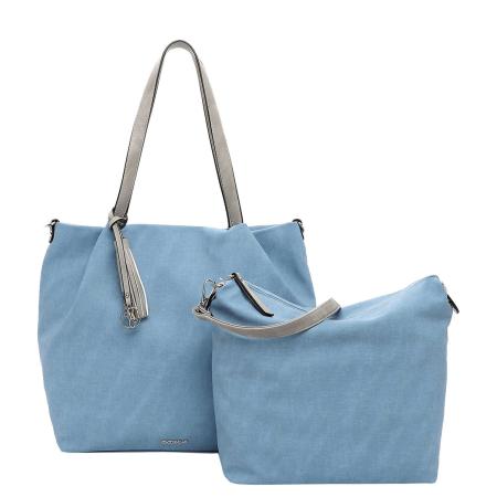 Emily & Noah Elke Cityshopper L smoke blue Damestas