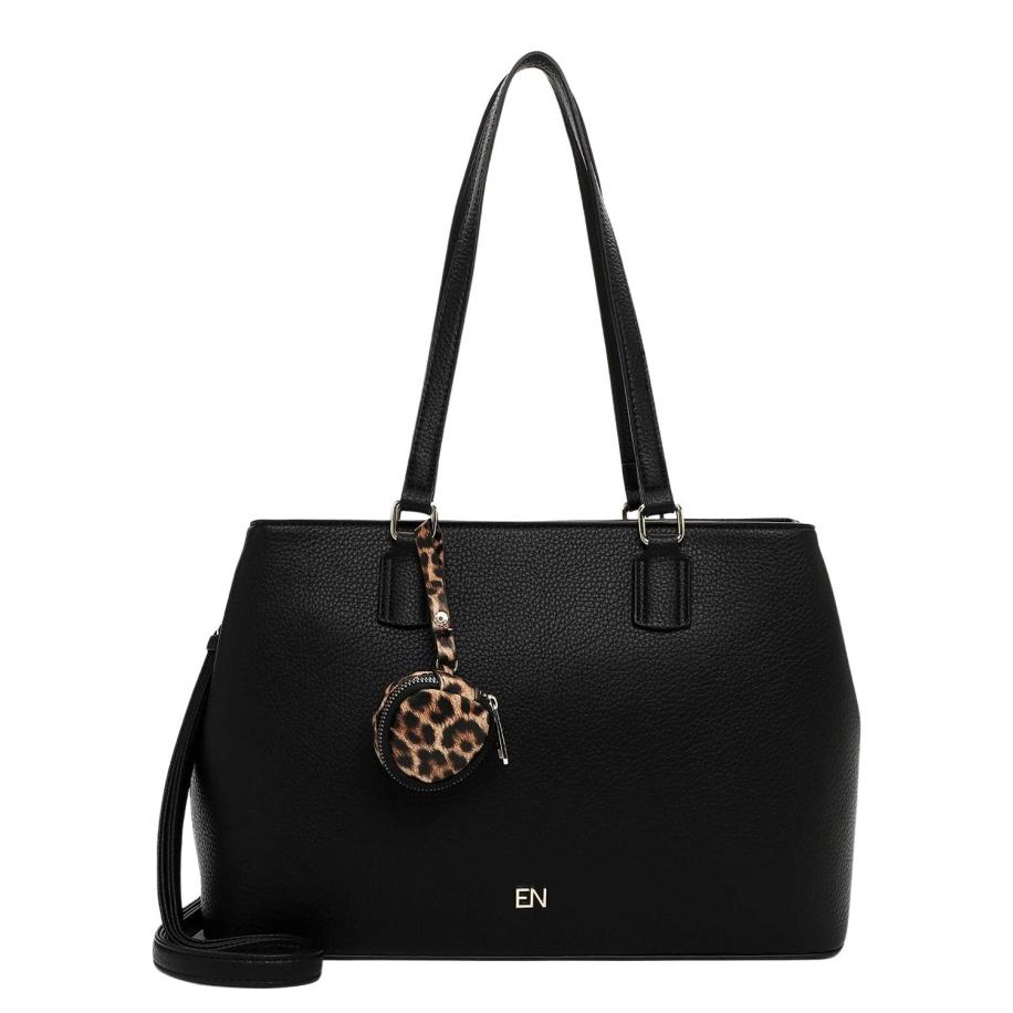 Emily & Noah Hanna Cityshopper Large black Zwart