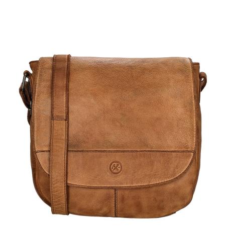 Hide & Stitches Idaho Shoulderbag cognac