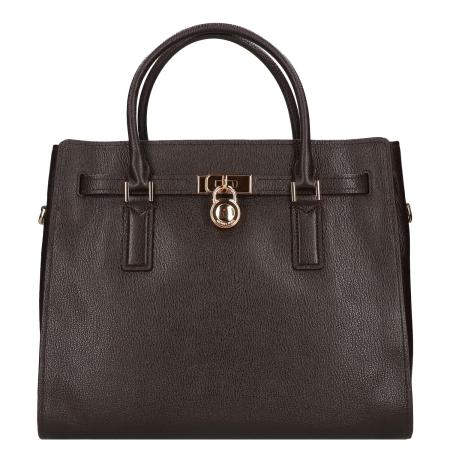 Michael Kors Hamilton Moderne Satchel chocolate