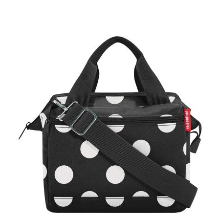 Reisenthel Allrounder Cross Shoulderbag dots white