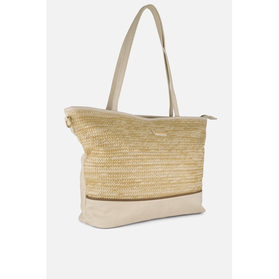 Charm Endlebury Shopper creme Nylon Bruin
