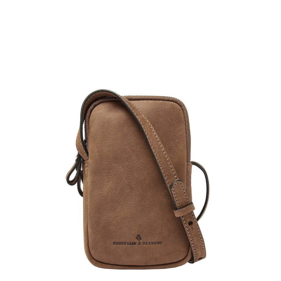 Castelijn & Beerens Carisma Phone Crossbody cognac Bruin