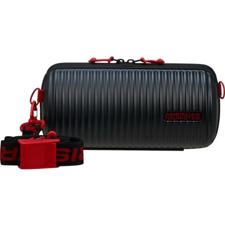 American Tourister Rollio Crossbody tas Black/Red
