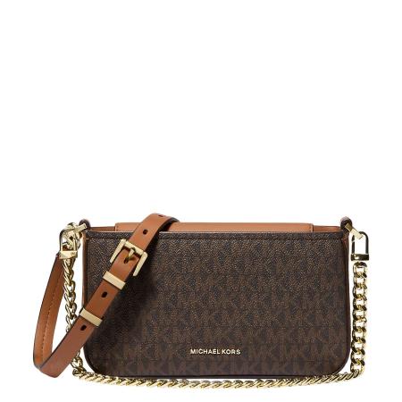 Michael Kors Bryant SM Conv Crossbody Pouchette brn/acorn